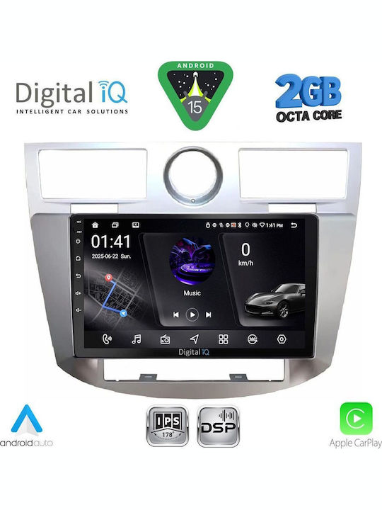 Digital IQ Car Audio System Chrysler Sebring 2008-2010 (Bluetooth/USB/WiFi/GPS/Apple-Carplay/Android-Auto) with Touch Screen 9"