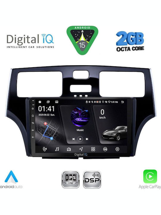 Digital IQ Auto-Audiosystem für Lexus DE 2000-2006 (Bluetooth/USB/WiFi/GPS/Apple-Carplay/Android-Auto) mit Touchscreen 9"