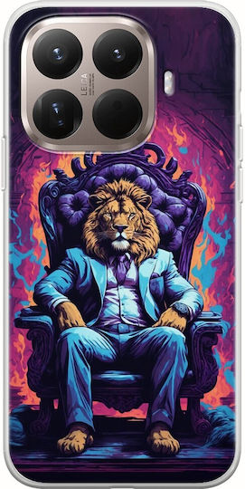 Wild Animals Lion Xiaomi 15t Pro 5g Flexible TPU Transparent Silicone