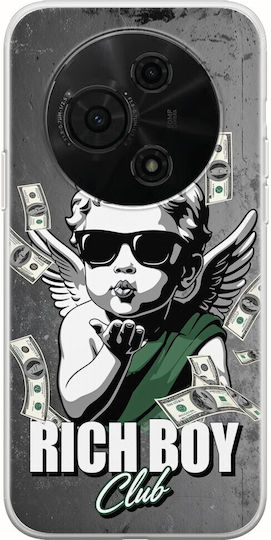 Rich Boy Club Tcl 605 Flexible TPU Transparent Silicone