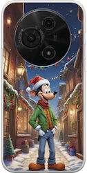 Huse Telefoane Xmas Cartoons Goofy Tcl 605 Silicon Transparent Flexibil TPU
