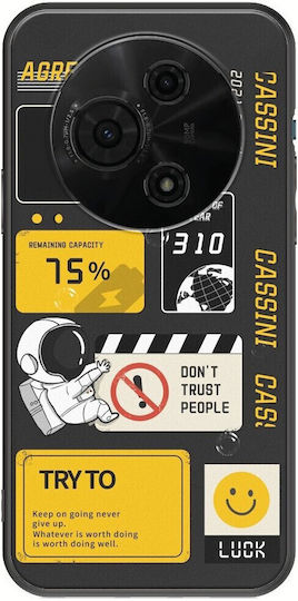 Dont Trust People Tcl 605 Black TPU Black Silicone