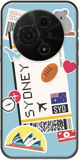 Ticket To Sydney Tcl 60 Se Black Tpu Μαύρη Σιλικόνη