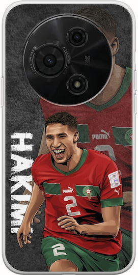 Футболни Звезди Achraf Hakimi Мароко Tcl 60 Se Гъвкав Tpu Прозрачен Силикон