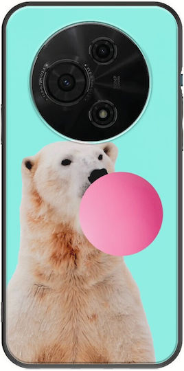 Bubblegum Polar Bear Tcl 605 Black Tpu Μαύρη Σιλικόνη