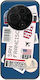 Ticket To San Francisco Tcl 605 Black TPU Black Silicone