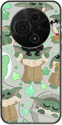 Baby Yoda Tcl 60 Se Черен TPU Силикон Baby Yoda Tcl 60 Se Черен TPU Силикон