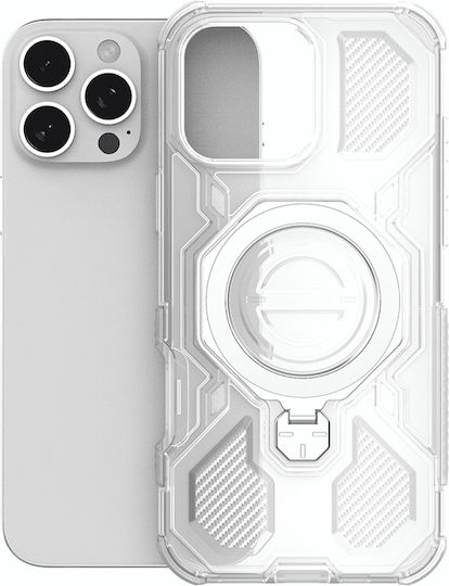 Techsuit Carbon Shield Back Cover Alb (Xiaomi 15T Pro)