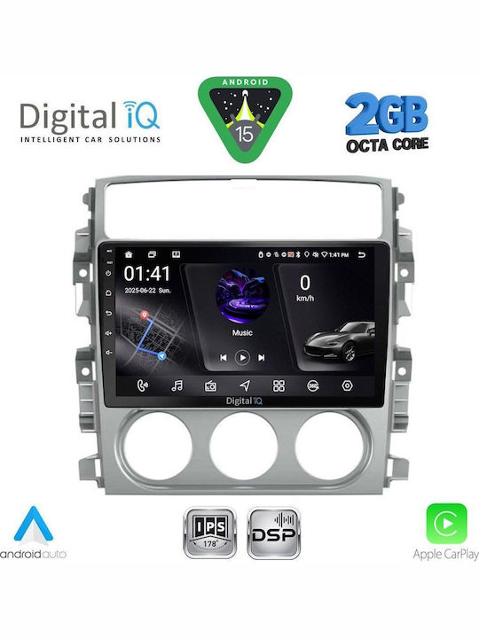 Digital IQ Car Audio System for Suzuki Liana 2001-2007 (Bluetooth/USB/WiFi/GPS/Apple-Carplay/Android-Auto) with Touch Screen 9"