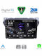 Digital IQ Auto-Audiosystem für Suzuki Hoch Nissan Pixo 2009-2015 (Bluetooth/USB/AUX/WiFi/GPS/Apple-Carplay/Android-Auto) mit Touchscreen 9"