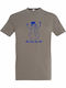Unisex T-shirt "All Ice On Me Winter Christmas Snowman" Hell Khaki