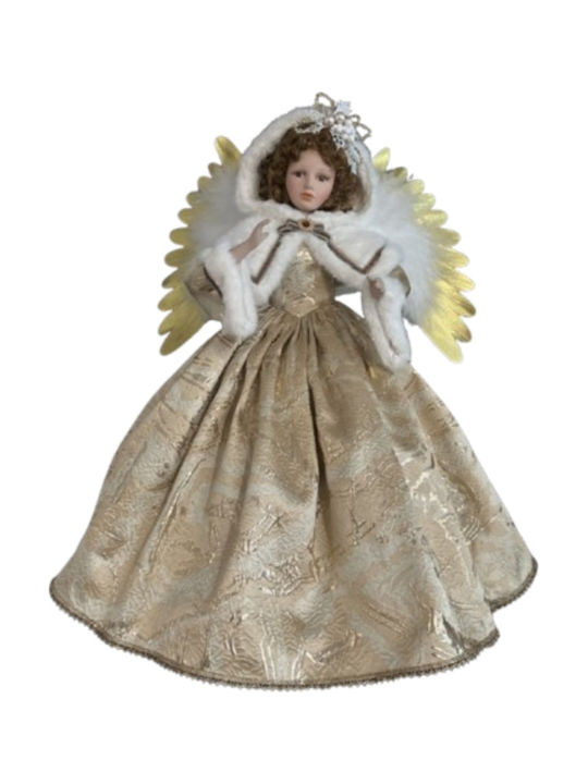 Porcelain Doll Angel Light Movement Music 60cm