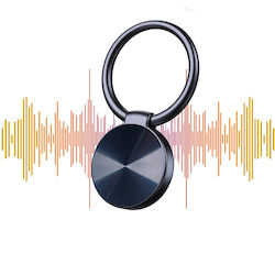 Mini Spy Voice Recorder Keychain Voice Activation 40 Hours Continuous Recording Discreet Listening Microphone Dsp Noise Cancelling Automatic Saving Ip44 Water Resistant Camouflaged 29g