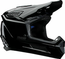 Thor Fleet Motocross ECE 22.06 Blackout Black Gloss Thor Fleet Motocross ECE 22.06 Blackout Black Gloss