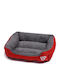 Katzen Sofa Hundebett Rot 95x72cm.