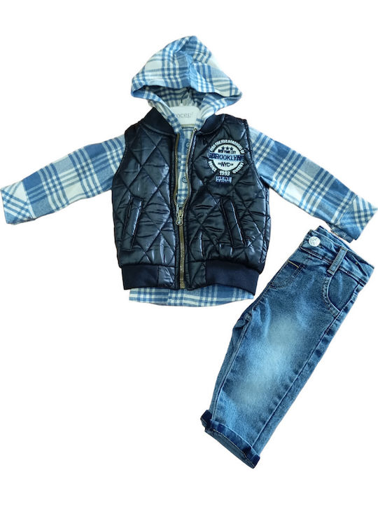 Комплект Зима 2бр Blue, Black