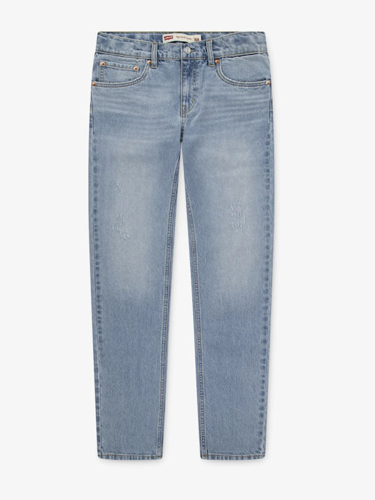 Kids' Denim Pants Light Blue Taper 512