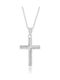 Jools Damen Kreuz aus Silber mit Kette