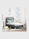 Kids Bed Single Gray for Mattress 70x140cm