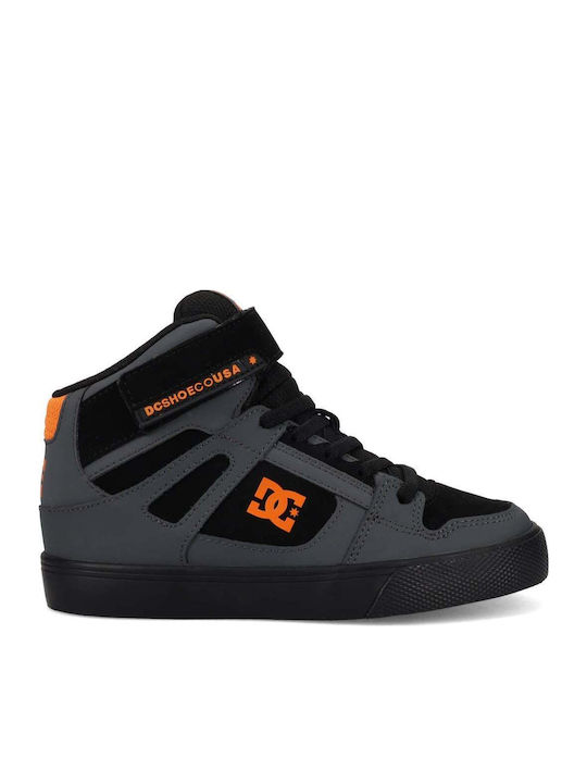 DC Pure High-top Ev Kids Sneakers Gray