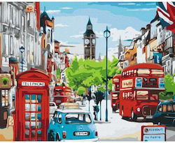Brushme Malset Malen Nach Zahlen 40x50 Cm London Rush Hour Brushme Malset Malen Nach Zahlen 40x50 Cm London Rush Hour