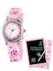 Tikkers Kids Analog Watch with Rubber/Plastic Strap White