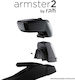 Rati Armster Car PU Armrest for Opel Astra H 2004-2013 Black