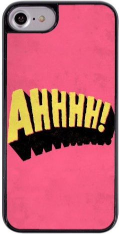 Apple iPhone 7 Ahhhh Черен Лъскав Калъф