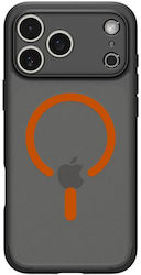 Spigen Ultra Hybrid MagFit Frost Black Orange (iPhone 17 Pro) Spigen Ultra Hybrid MagFit Frost Black Orange (iPhone 17 Pro)