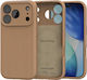 Spacecase Silicone Задна корица Силикон Кафяв (iPhone 17 Pro Max)