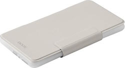 Onyx Flip Cover Σιλικόνης Μπεζ