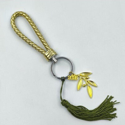 Giannopoulos Handmade Hanging Lucky Charm Olive Branch made of Metal 2026 1pcs