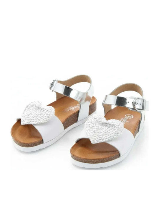 BioNatura Kids' Sandals White Silver
