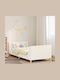 Kids Bed Single Beige for Mattress 90x190cm