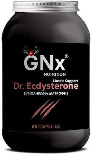 GNx Nutrition Dr. Ecdysterone Supplement Pre Workout 60 Capsules