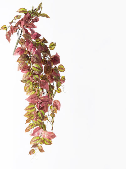 Supergreens Artificial Hanging Tradescantia Purple 90 Cm