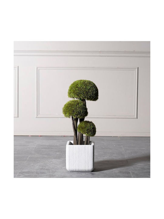 Supergreens Uv Τεχνητό Δέντρο Μπονσάι Moss ''mushroom'' Τριπλό Πράσινο 70 Εκ