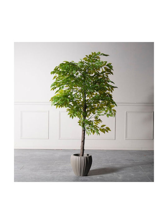 Supergreens UV Изкуствено Дърво Ficus Lyrata Зелено 120 см