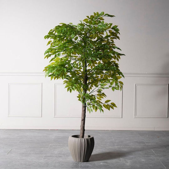 Supergreens Uv Künstlicher Ficus Baum Grün 120 cm