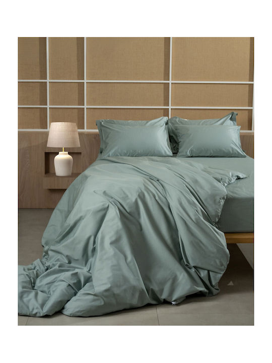 Palatex Stellar Σετ Σεντόνια King Size 275x295εκ. Aqua (4τμχ)
