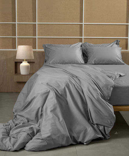 Palatex Sheet Sets King Size 275x295cm. Stellar Grey 4pcs