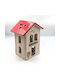 G2026/400 Handmade Ceramic Tabletop Decorative Little House Grekas Home