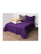 Viopros Duvet Set Queen 220x240cm Superb Bordeaux 3pcs