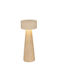 Viokef Serenity Table Lamp with Beige Shade and Base