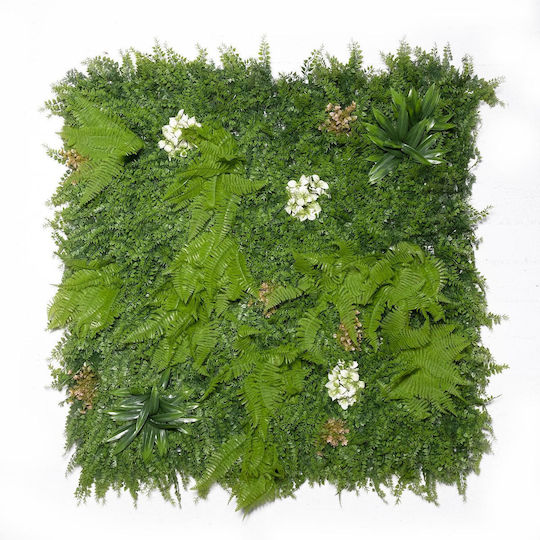 Supergreens Künstliches Laubpaneel Fetere Multi 1x1m Künstliche