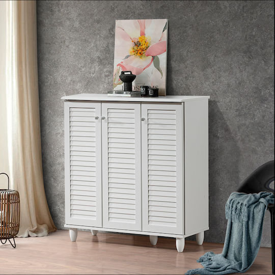 Santo Wooden White 89.5x34.5x91.5cm