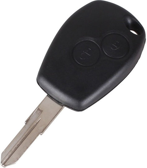 Husă Pentru Chei Auto Compatibilă Renault Clio Megane Modus Espace Laguna Scenic Dacia Logan Duster Sandero 2 Butoane Vac102
