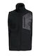 Stenso Vest Men's Safety Vest with Fleece Lining Black