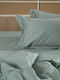 Palatex Pillowcase Set Oxford Aqua 52x72cm.