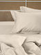Palatex Σετ Μαξιλαροθήκες Oxford Beige 52x72εκ.